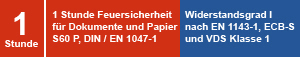 Dokumententresor Format Paper Star Pro Feuerschutztresor Tresor EN 1143-1 DIN 1047 S 60 P als Tresor bei Eisenbach-Tresore.de bestellen und online kaufen