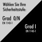 Preview: Waffenschrank Grad 0 1 EN 1143-1 Waffentresor