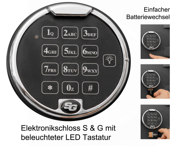 Schlüsseltresor Format STL 144 AS EN 1143-1 für 144 Autoschlüssel