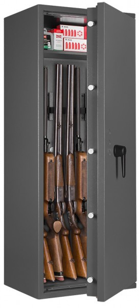 Waffenschrank EN 1143-1 Gun-Safe 1-8 für 8 Langwaffen, Waffenschränke, Tresor VDS Grad 1 EN 14450 Waffentresore Zahlenschloss